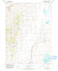 1991 Map of Neponset Reservoir NW, Rich County, UT — High-Res | Pastmaps